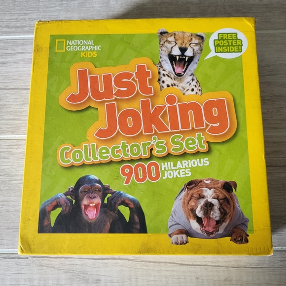 National Geographic Kids Just Joking Collector's Set 900 Hilarious - Picture 1 of 5